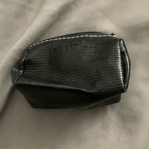 Black coin purse